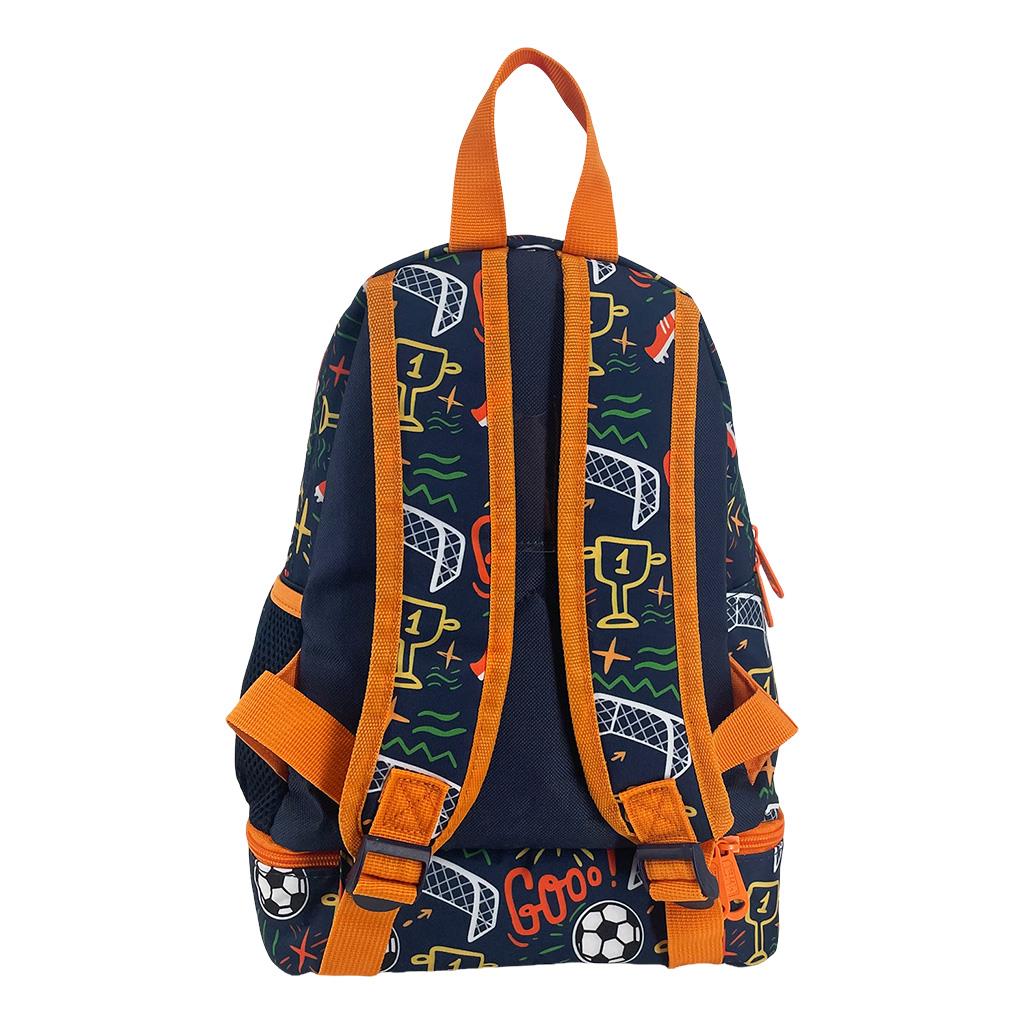 2 IN 1 LUNCH BACKPACK FOOTBALL