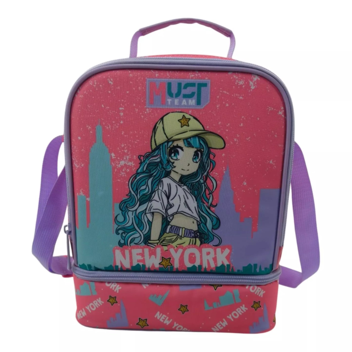 Sac a repas ISOTHERME BLUE HAIR GIRL