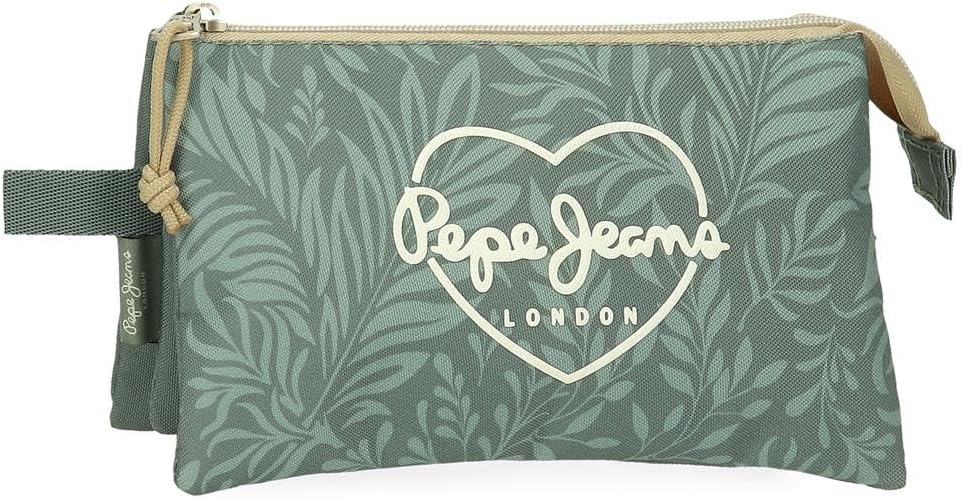 SAC A DOS COLELGE FLORAL GREEN + TROUSSE - PEPE JEANS® - 2026