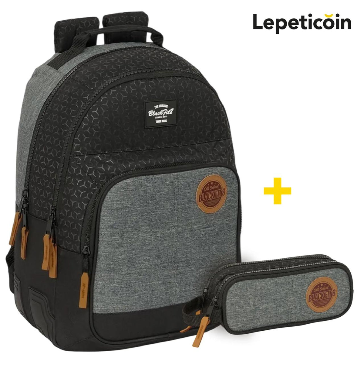 PACK Sac a dos + Trousse BLACKFIT