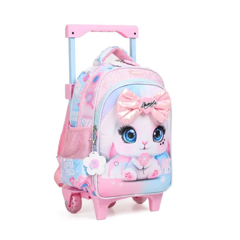 CARTABLE A ROULETTES MATERNELLE - CHIMOLA - BUNNY