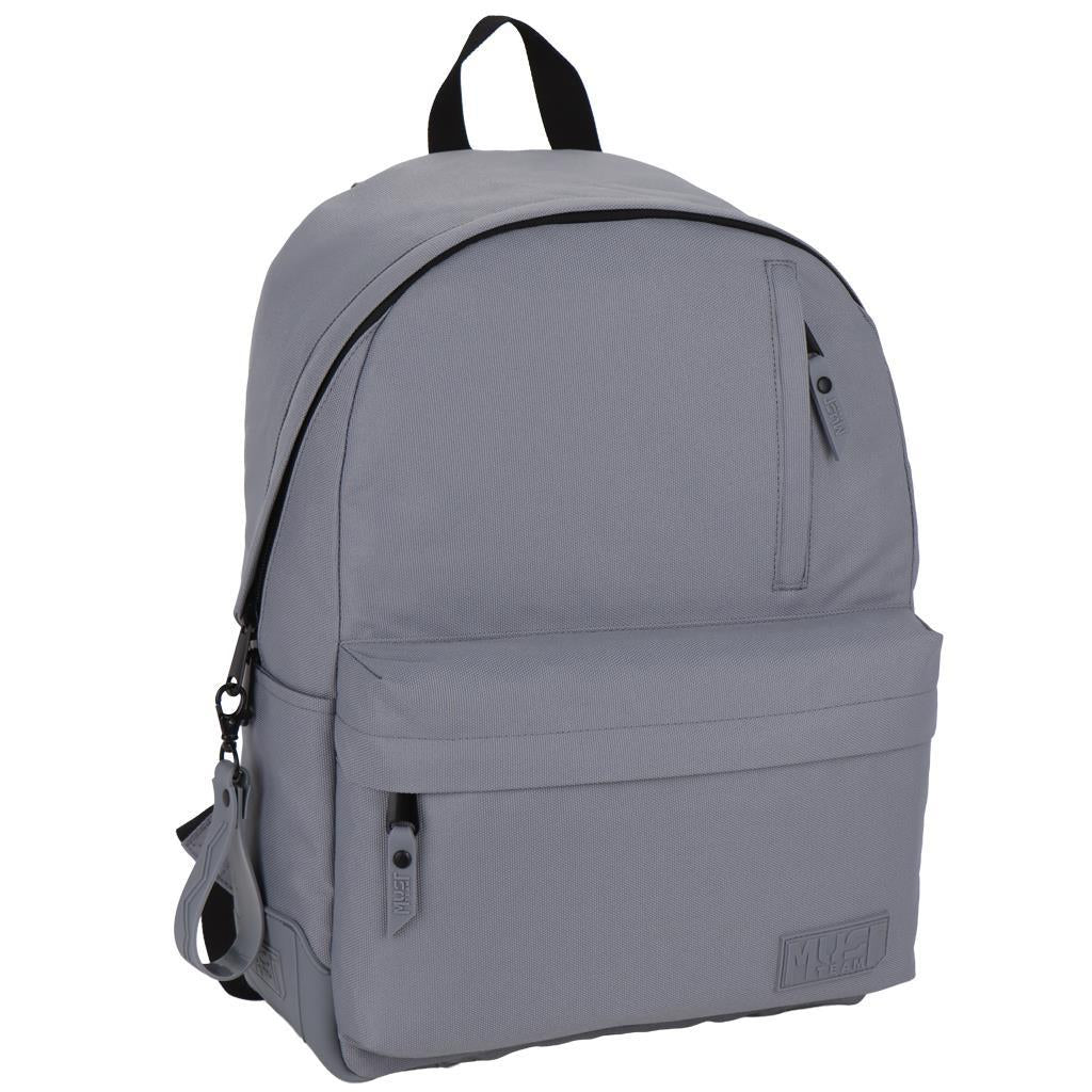 SAC A DOS MUST MONOCHROME - GRIS - COLLEGE / LYCEE