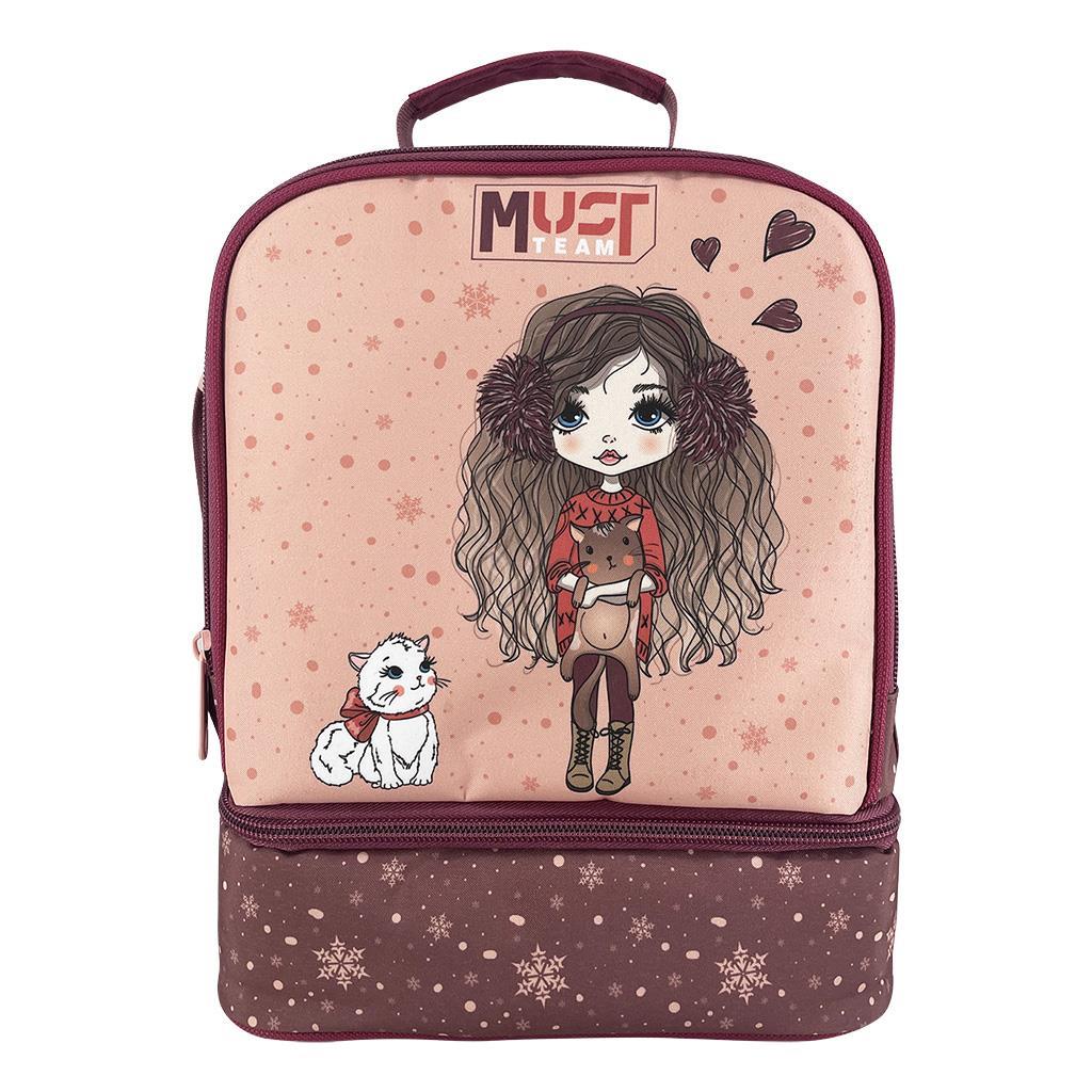 Sac a repas ISOTHERME GIRL IN WINTER WTH FUR