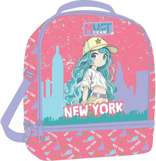 Sac a repas ISOTHERME BLUE HAIR GIRL