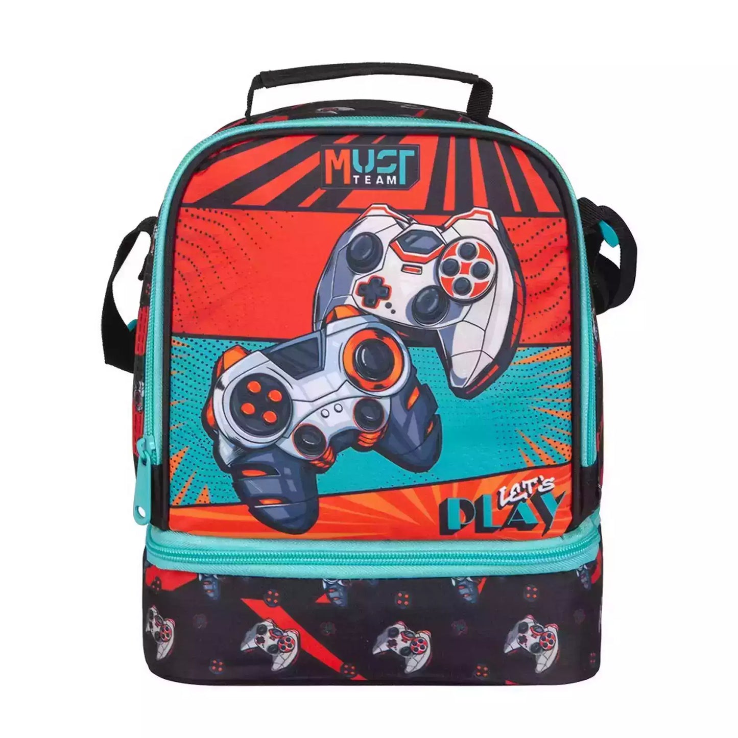 PACK Cartable à roulettes + Sac a repas + Trousse - LET'S PLAY