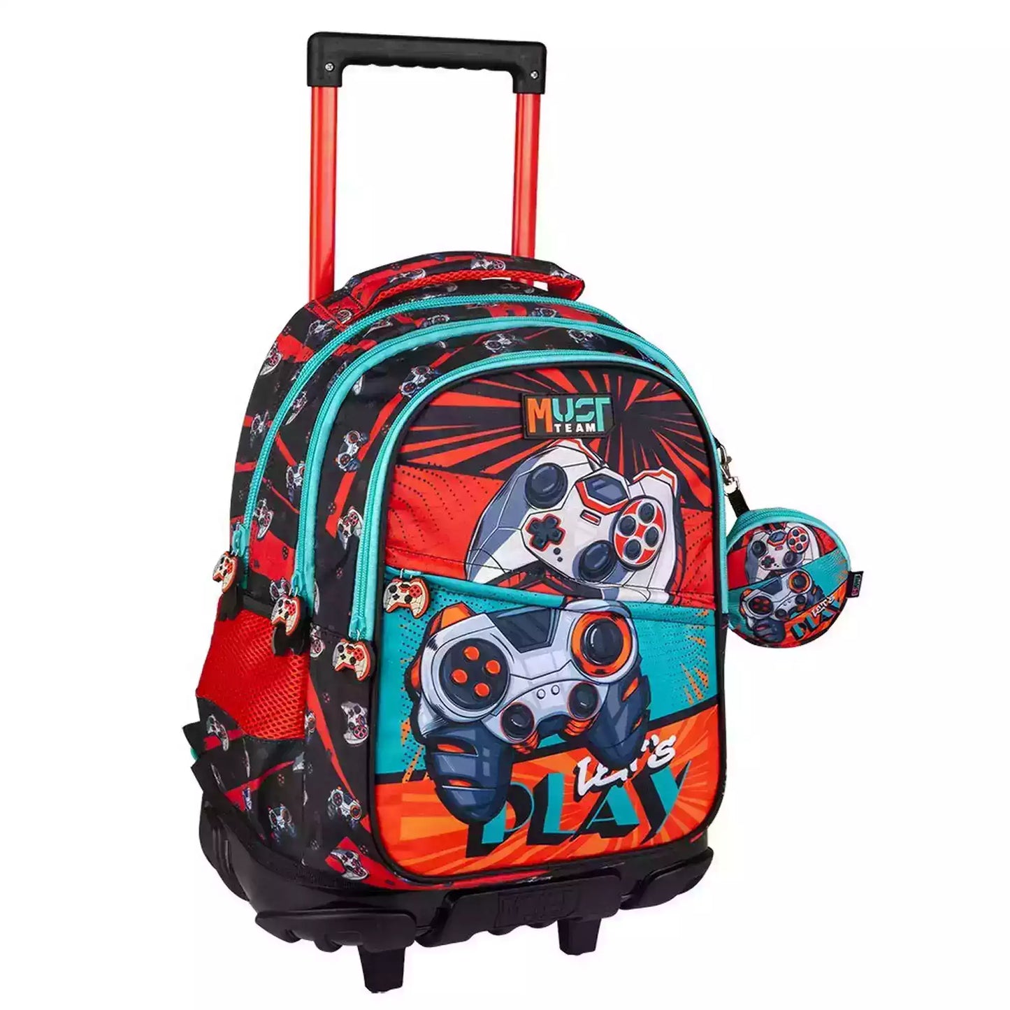 Cartable à roulettes  LET'S PLAY