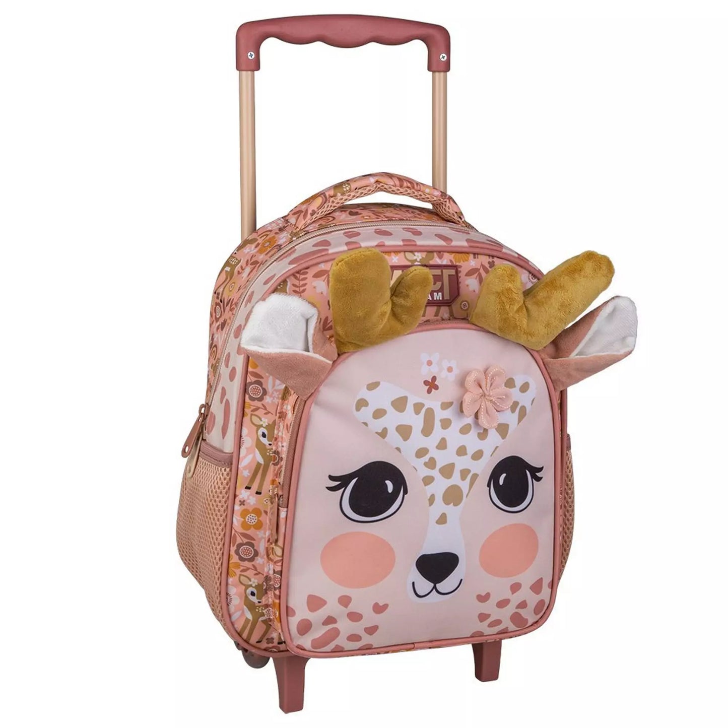 CARTABLE A ROULETTES MATERNELLE CUTE DEER - FILLE