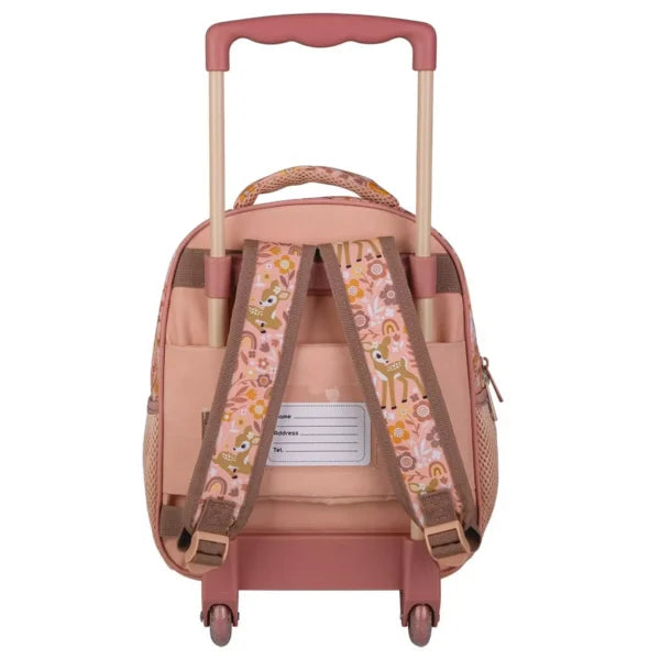 CARTABLE A ROULETTES MATERNELLE CUTE DEER - FILLE