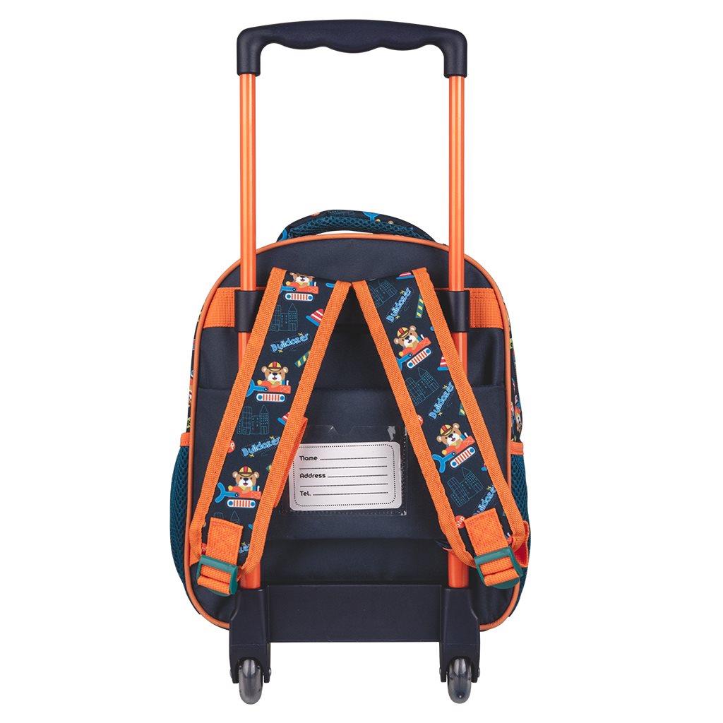 CARTABLE A ROULETTES MATERNELLE ® BULLDOZER