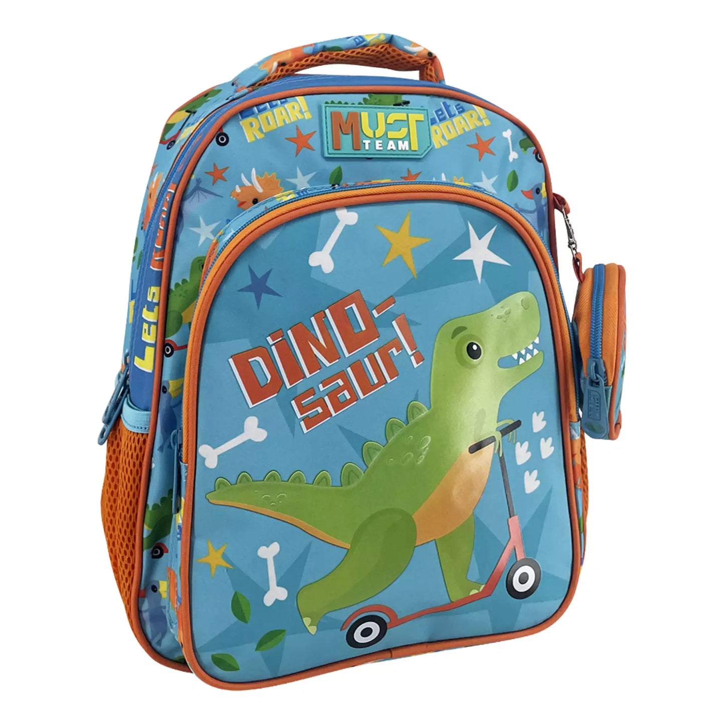 SAC A DOS  MATERNELLE DINO SCOOTER