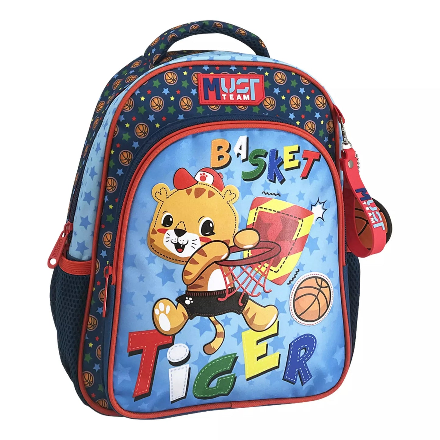 SAC A DOS  MATERNELLE TIGER BASKET