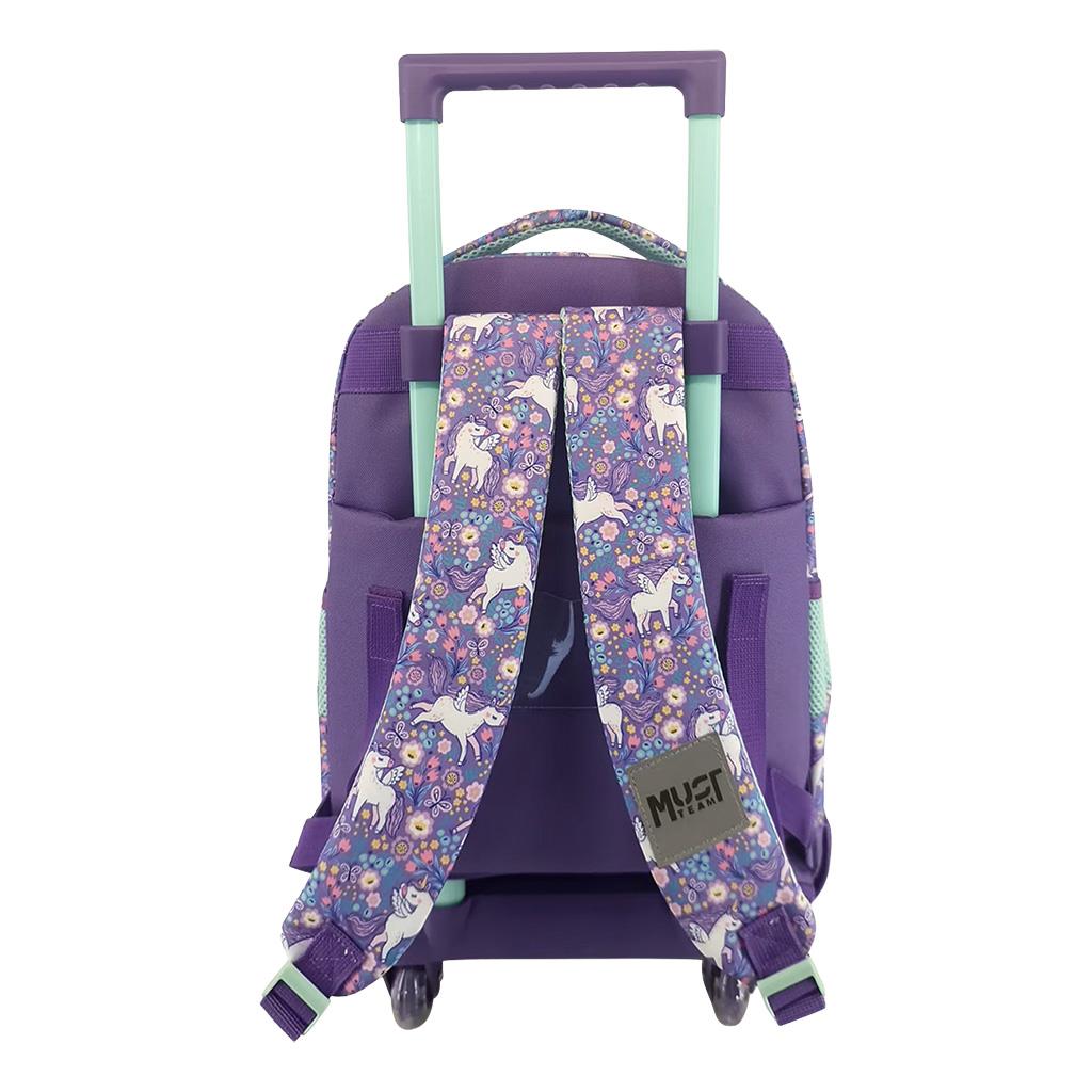 Cartable à roulettes PURPLE UNICORN