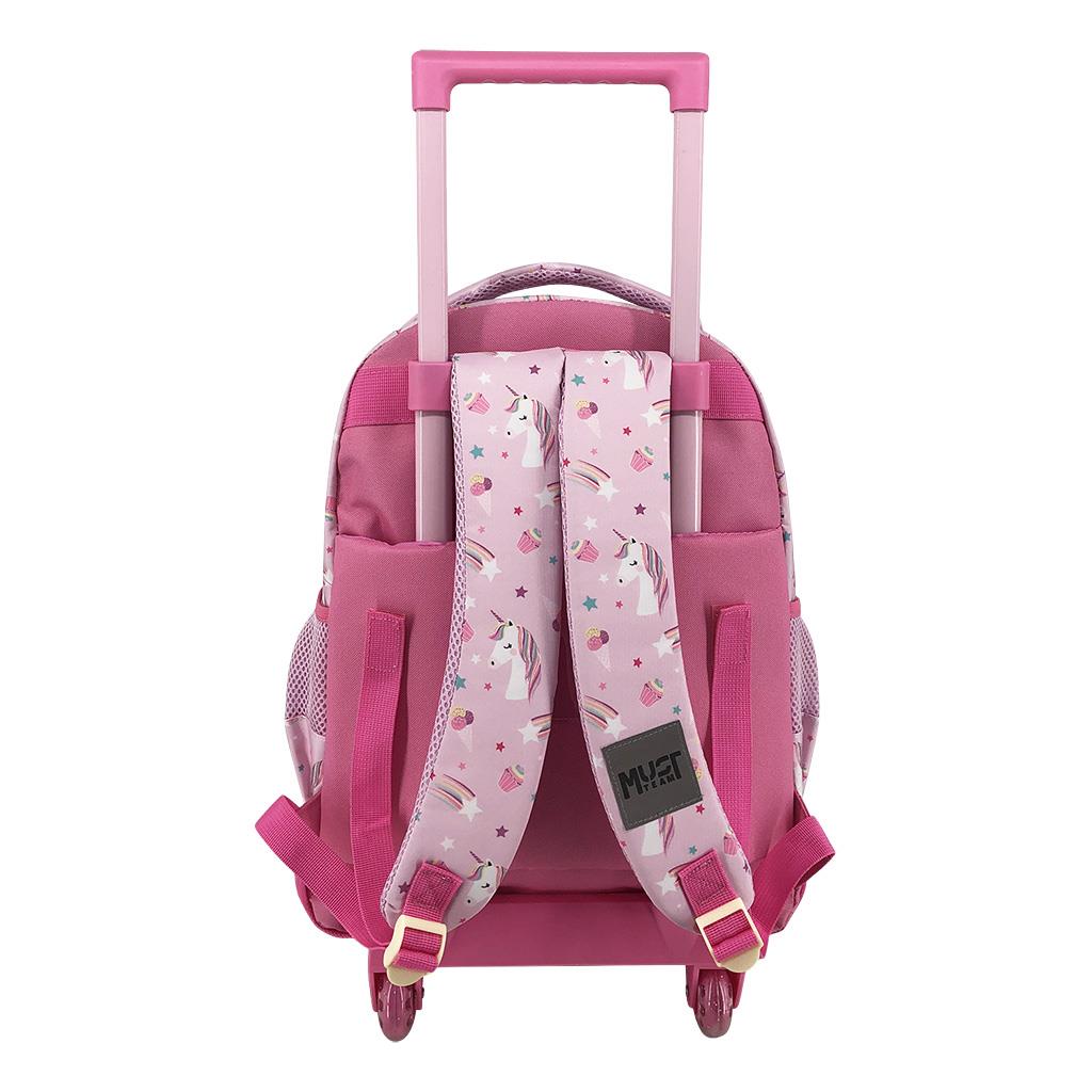 Cartable à roulettes PINK UNICORN