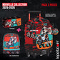 PACK Cartable à roulettes + Sac a repas + Trousse - LET'S PLAY
