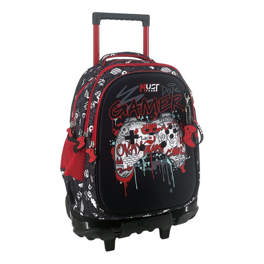 Cartable à roulettes GAME PAD