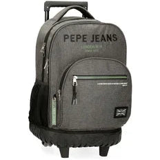 CARTABLE A ROULETTES GRIS- PEPE JEANS® - 2026