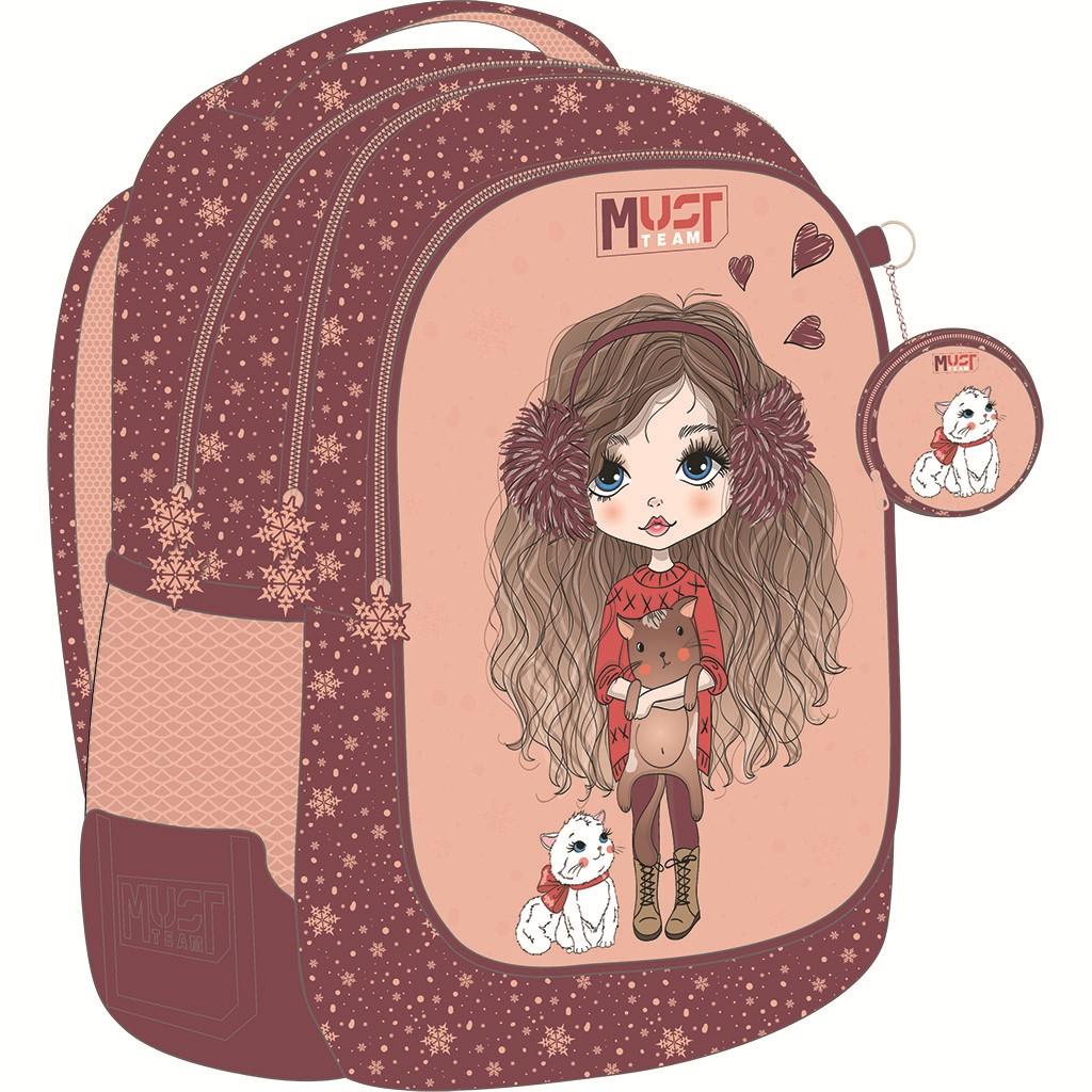 SAC A DOS PRIMAIRE GIRL IN THE WINTER FUR