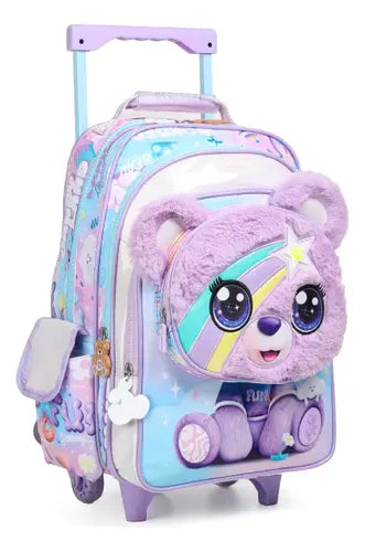 Cartable à roulettes - CHIMOLA - BEAR- 16 POUCES