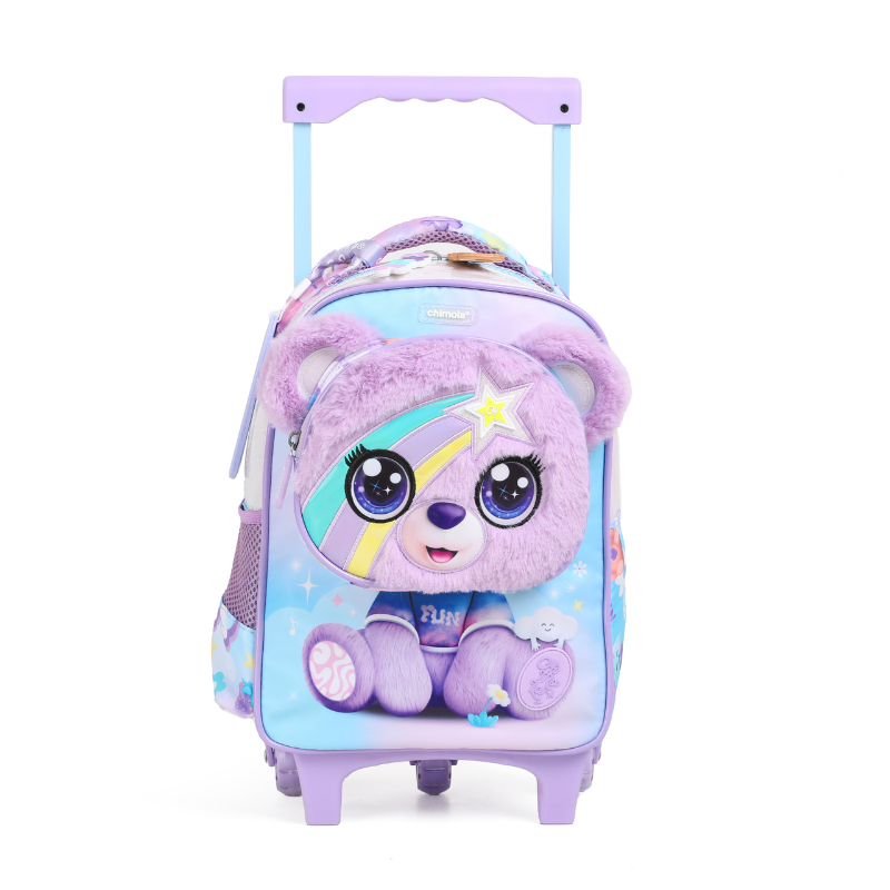 CARTABLE A ROULETTES MATERNELLE - CHIMOLA - BEAR