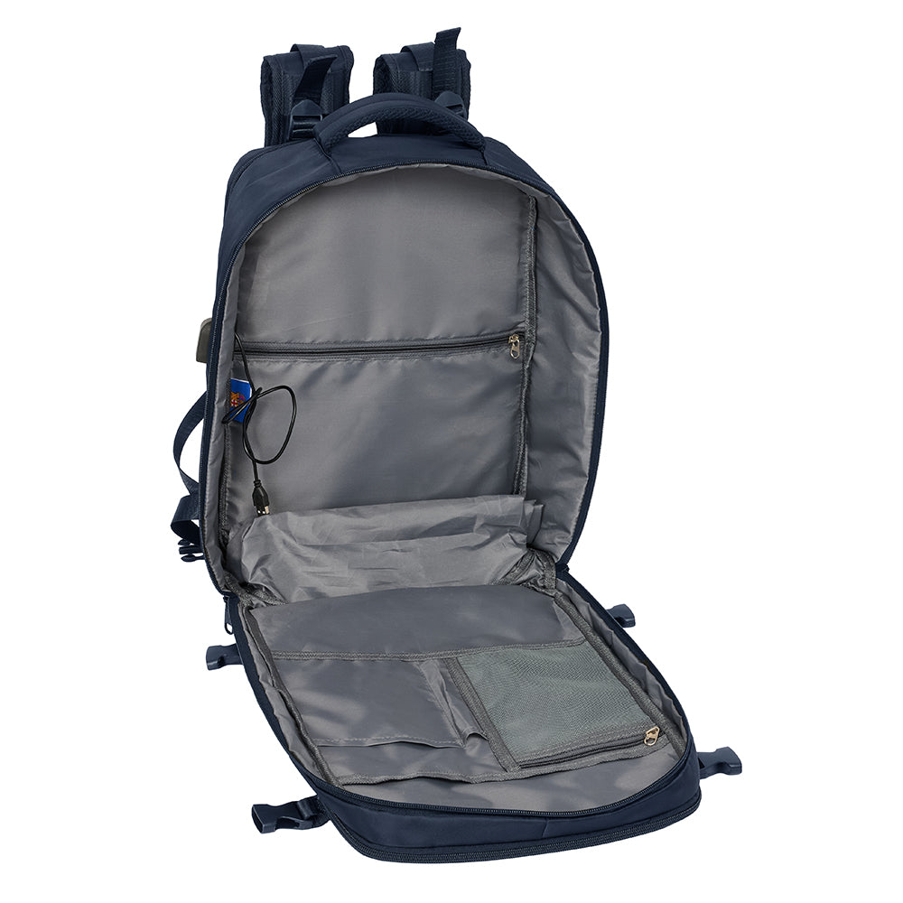 SAC A DOS VOYAGE BLEU MARINE - CABINE - SAFTA