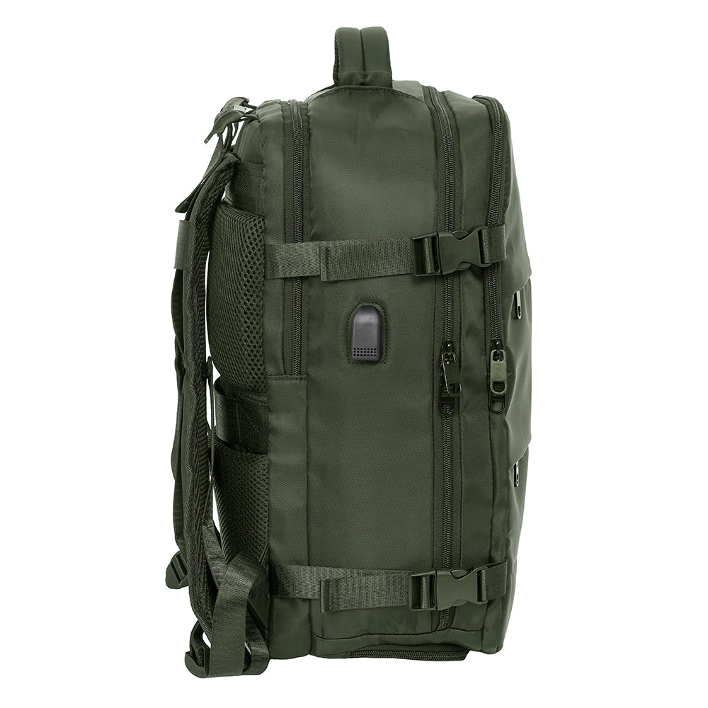 SAC A DOS VOYAGE VERT MILITAIRE - CABINE - MADE IN EUROPE