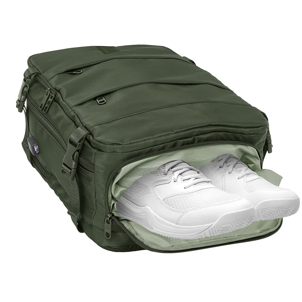 SAC A DOS VOYAGE VERT MILITAIRE - CABINE - MADE IN EUROPE
