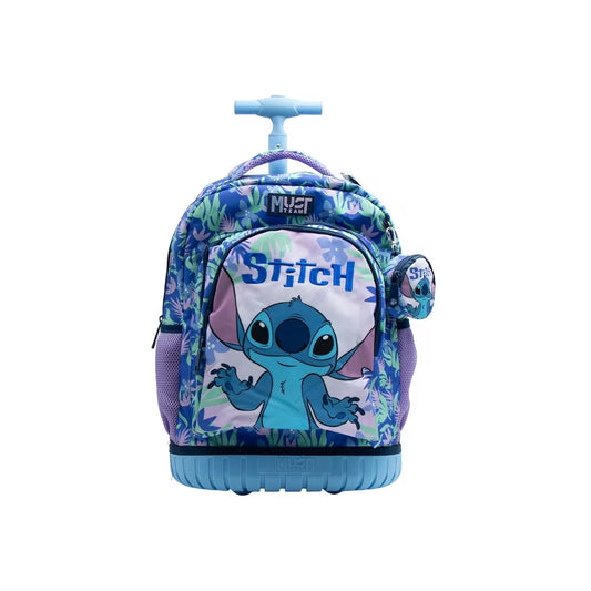 CARTABLE ROULETES + SAC REPAS PRIMAIRE - STITCH® - LEPETICOIN