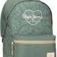SAC A DOS COLELGE FLORAL GREEN + TROUSSE - PEPE JEANS® - 2026