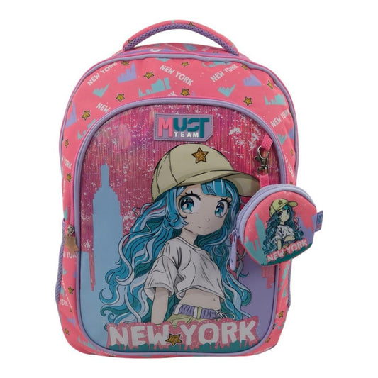 SAC A DOS PRIMAIRE BLUE HAIR GIRL