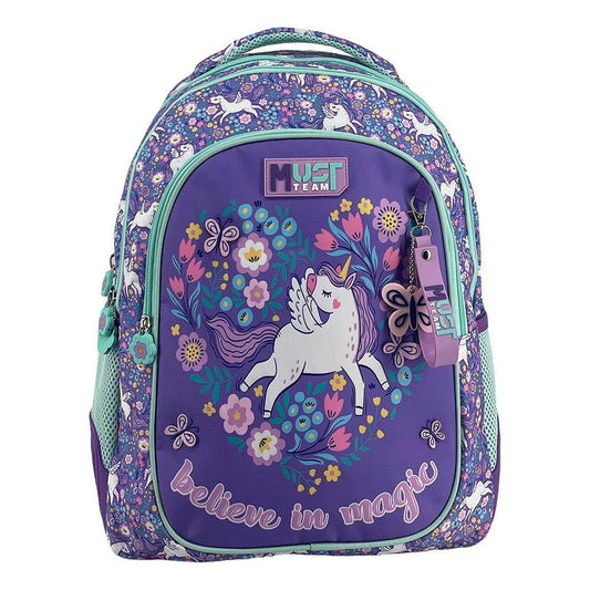 SAC A DOS PRIMAIRE PURPLE UNICORN
