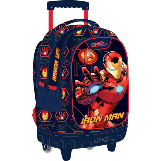 CARTABLE A ROULETTES -IRON MAN® - PRIMAIRE®