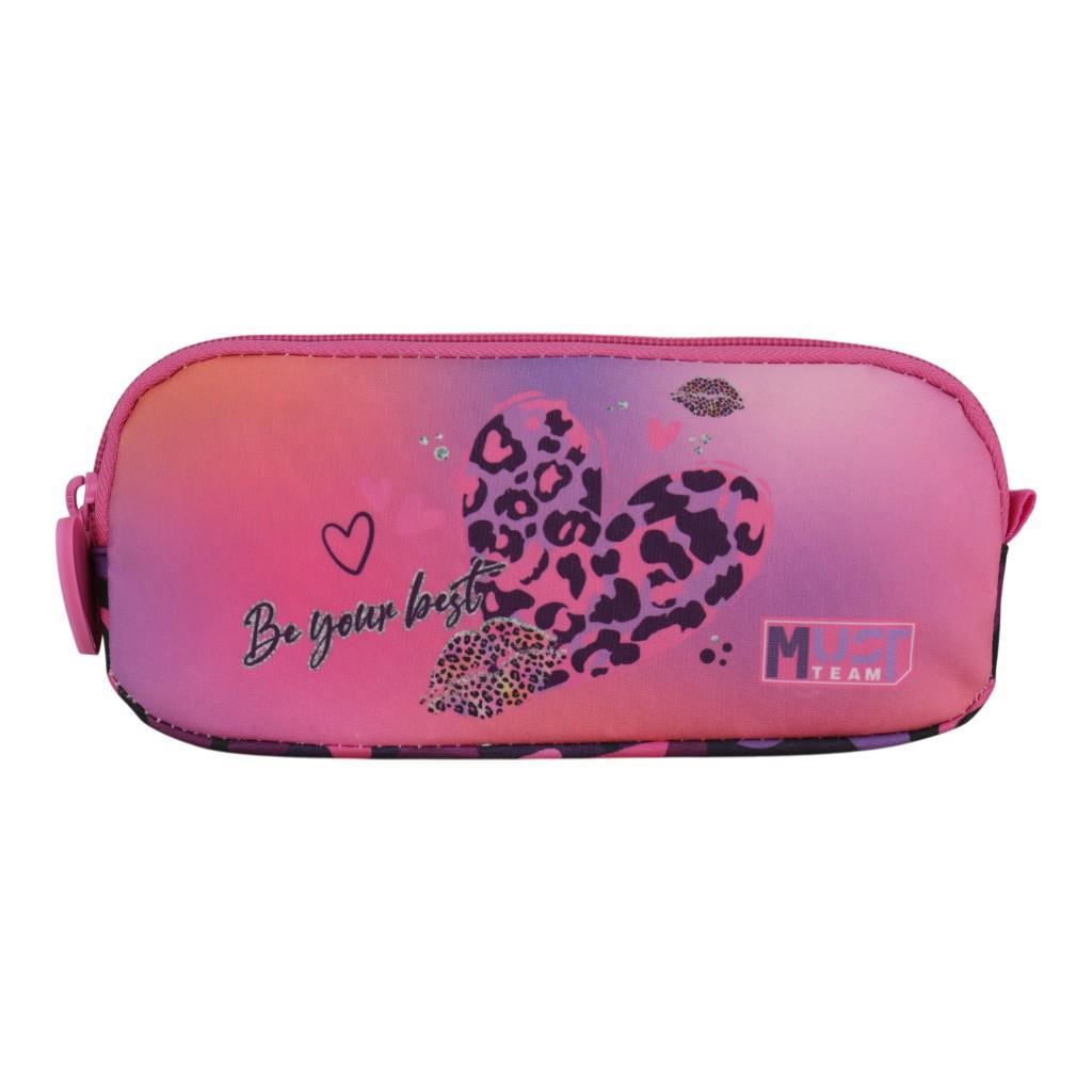TROUSSE HEART PRINT