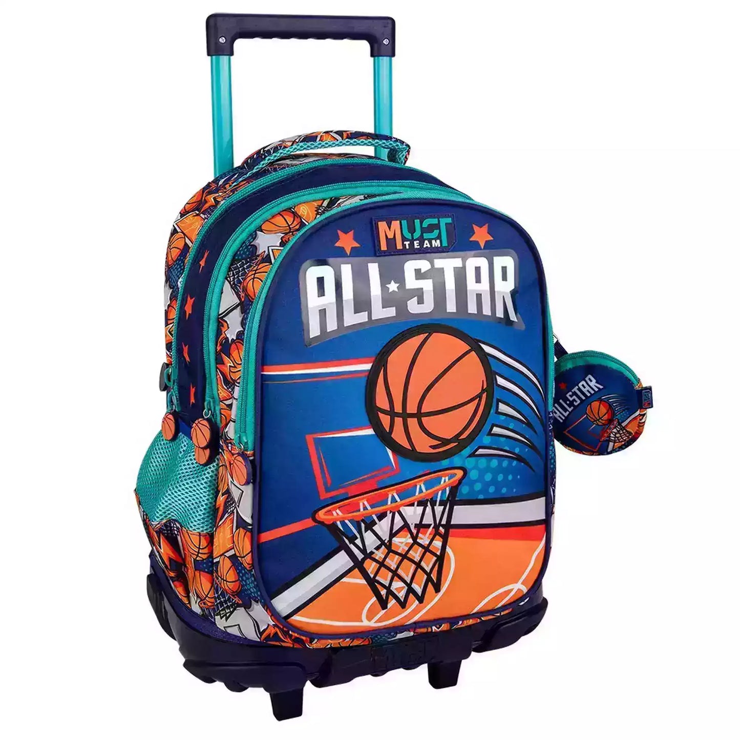 cartable a roulettes trolley bascket all star maroc