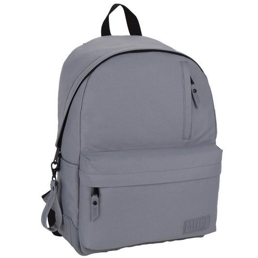 SAC A DOS MUST MONOCHROME - GRIS - COLLEGE / LYCEE