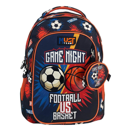 SAC A DOS PRIMAIRE FOOT VS BASKET