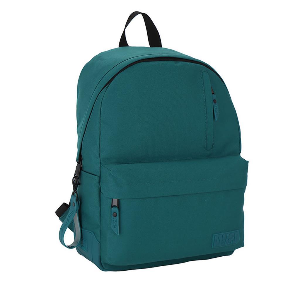SAC A DOS MUST MONOCHROME - VERT - COLLEGE / LYCEE