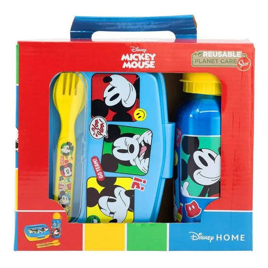 BOITE GOUTER + GOURDE MICKEY MOUSE®