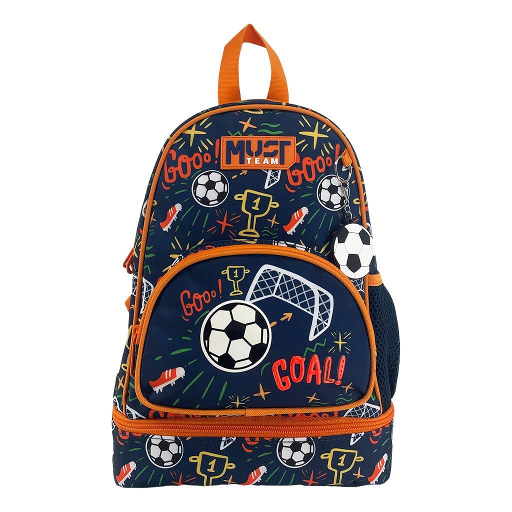 2 IN 1 LUNCH BACKPACK FOOTBALL