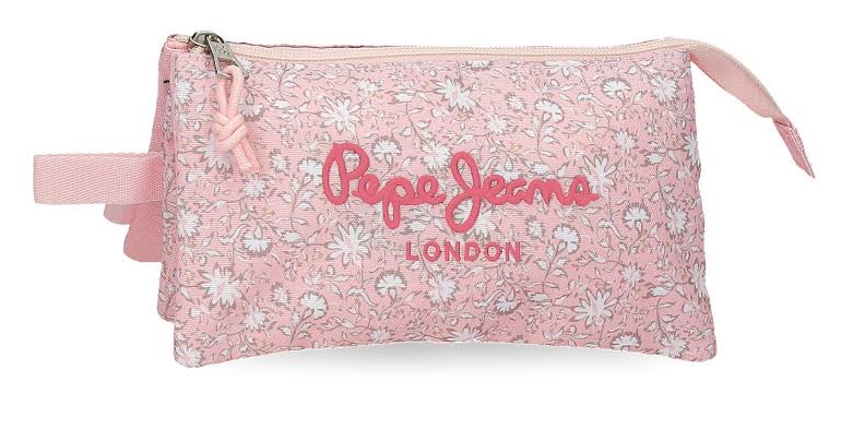 PACK Cartable a roulettes primaire   + Sac a repas + Trousse PEPE JEANS