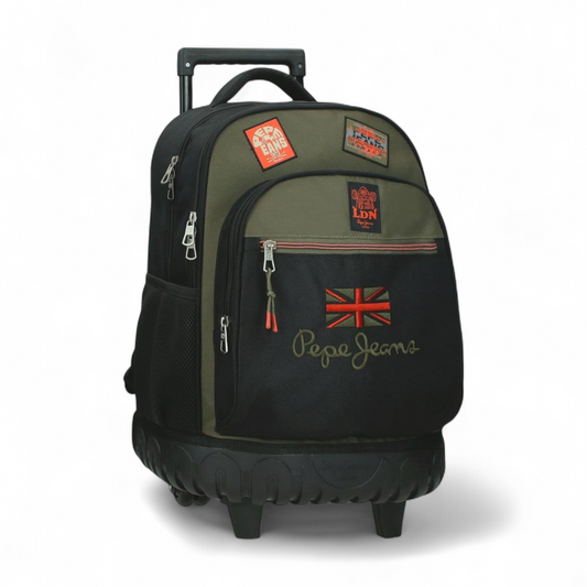 CARTABLE A ROULETTES ENGLAND  - PEPE JEANS® - 2026