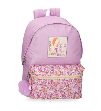 SAC A DOS PEPE JEANS ROSE ®  COLLEGE / LYCEE