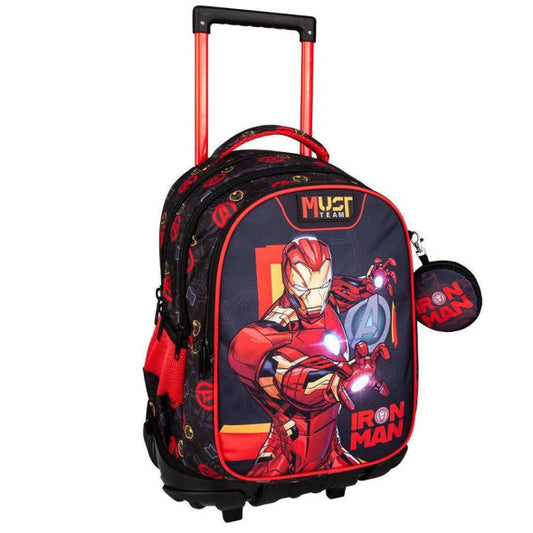 CARTABLE A ROULETTES PRIMAIRE AERON MAN  - LEPETICOIN