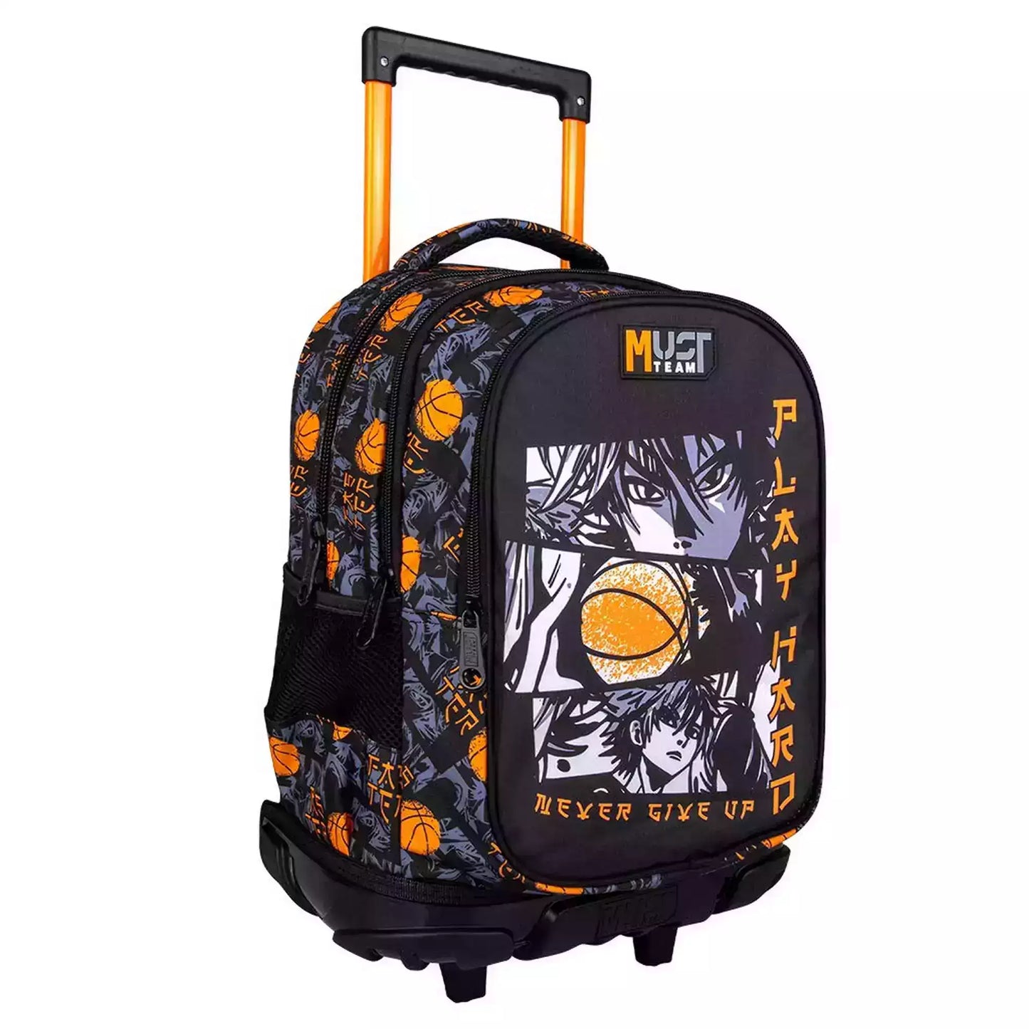 PACK Cartable à roulettes + Sac a repas + Trousse PLAY HARD