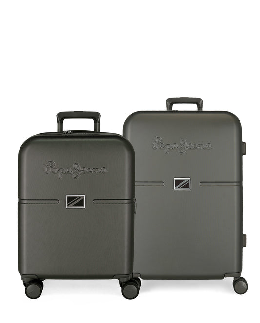 Ensemble de valises Pepe Jeans® Gris Noir