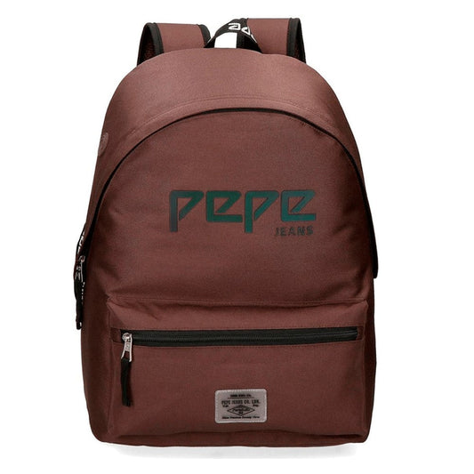 SAC A DOS PEPE JEANS MARRON - COLLEGE / LYCEE