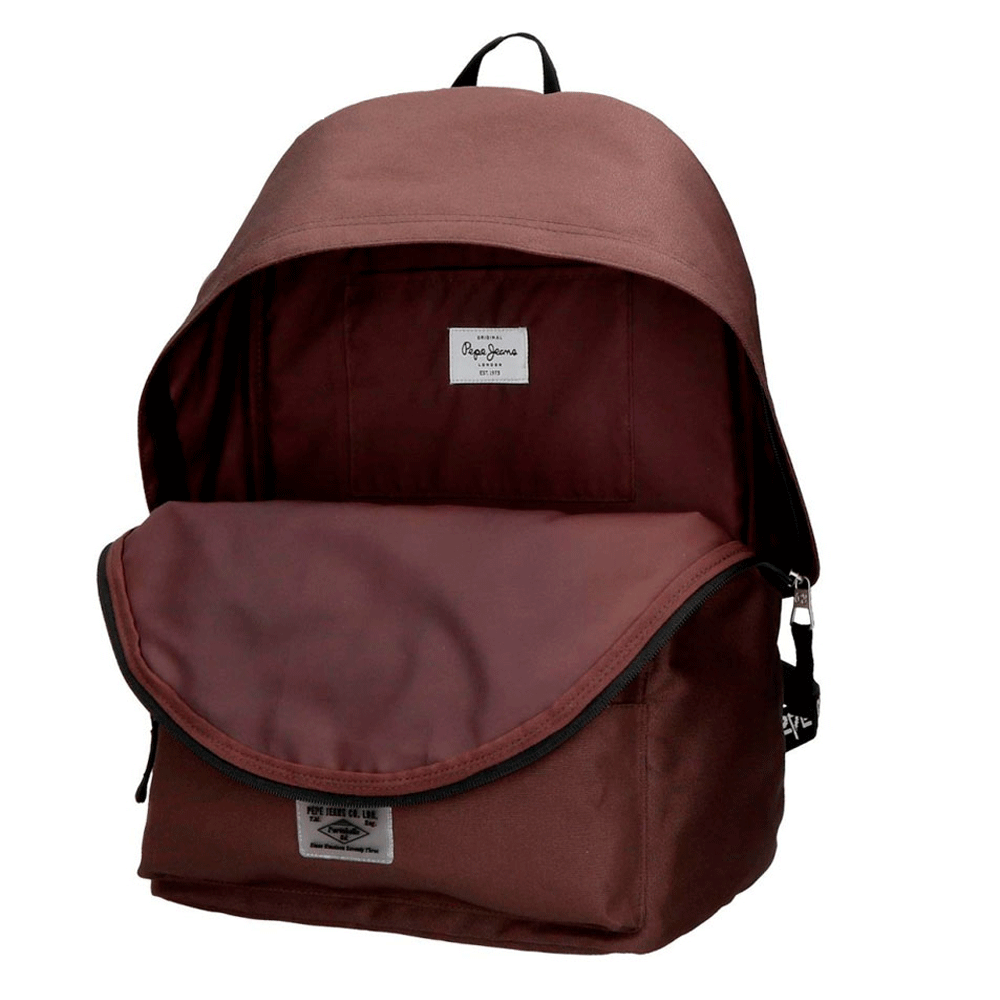 SAC A DOS PEPE JEANS MARRON - COLLEGE / LYCEE