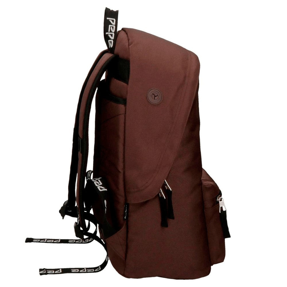 SAC A DOS PEPE JEANS MARRON - COLLEGE / LYCEE