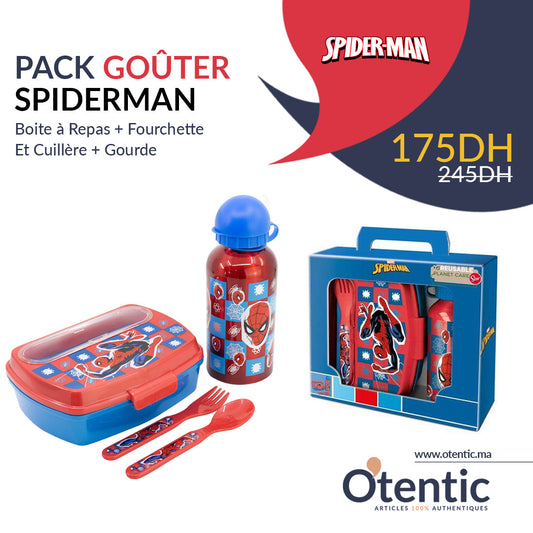 PACK GOUTER SPIDERMAN®